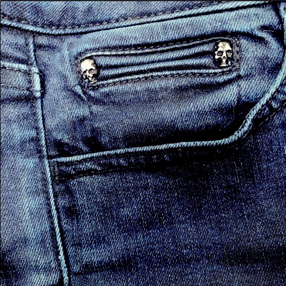 The kooples. Short fit ankle cropped skinny jeans